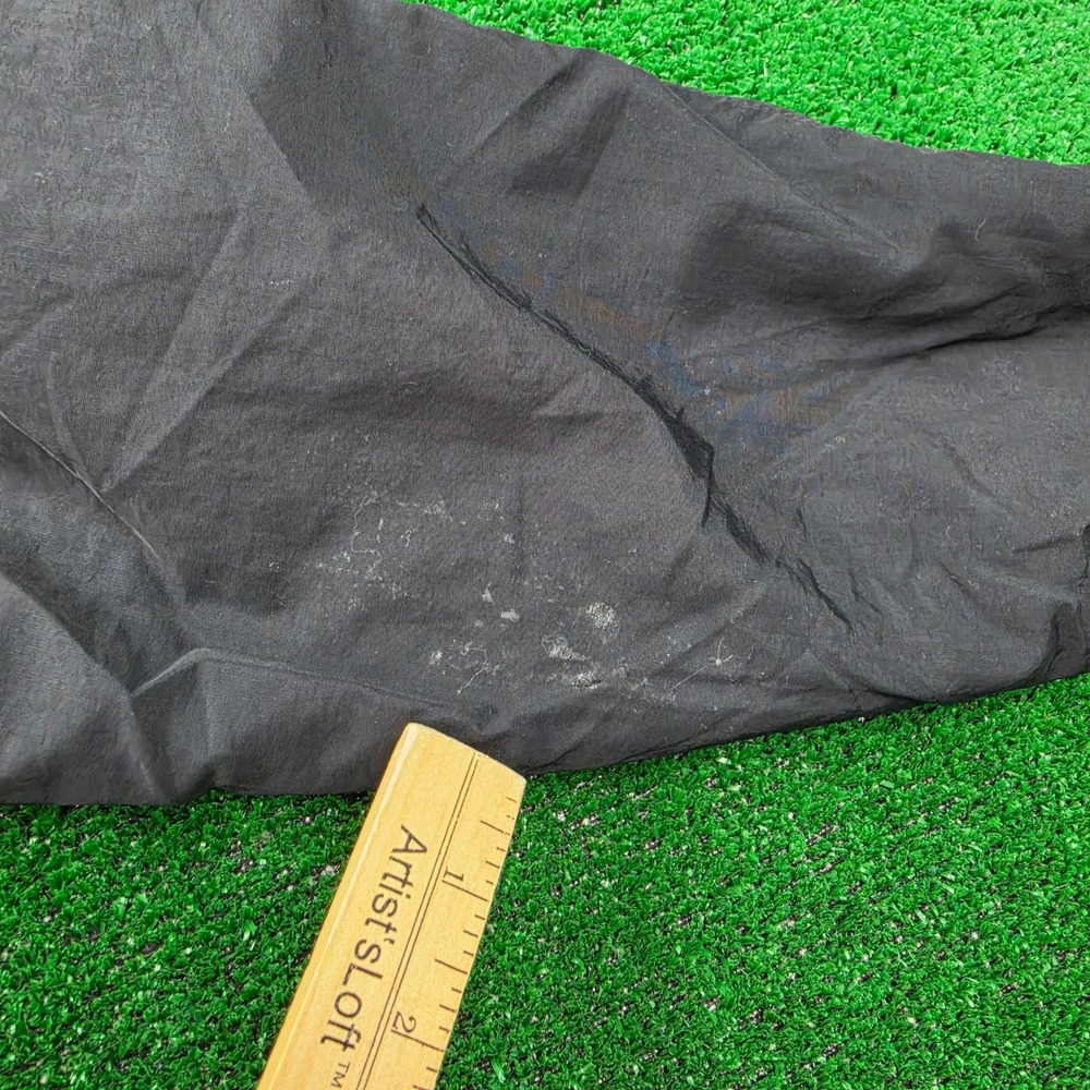 US Army APFU Physical Fitness Uniform Track Jacket Mens Medium Black Full Zip - Picture 5 of 9